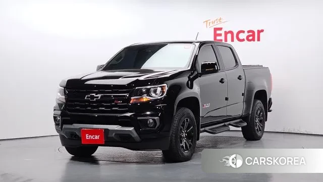 Chevrolet (GM Daewoo) Real New Colorado 2022 Черный из Кореи