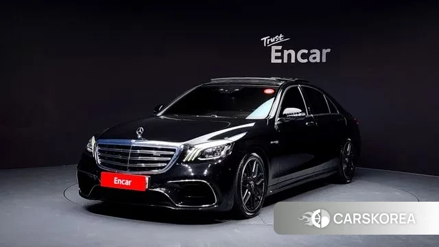 Mercedes-Benz S-Class W222 2018 Черный из Кореи