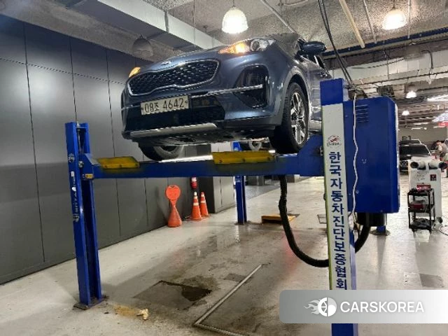 Kia Sportage The Bold 2019 Синий из Кореи