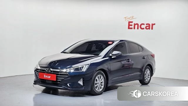 Hyundai The New Avante AD 2019 Синий из Кореи