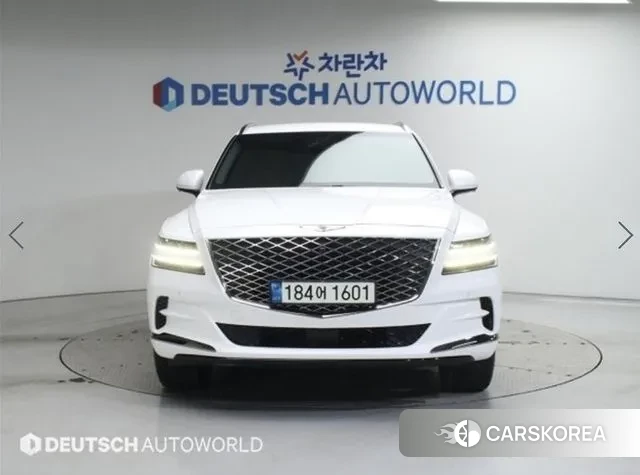 Genesis GV80 2021 Белый из Кореи