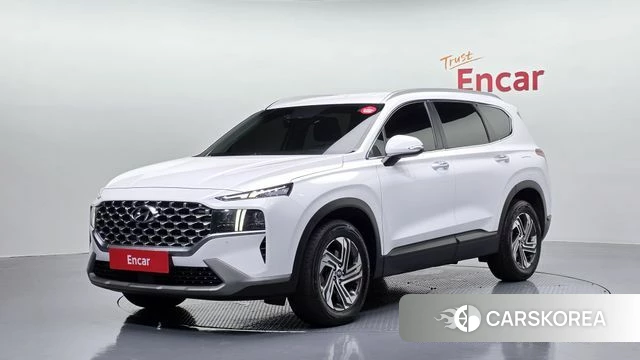 Hyundai The New Santa Fe 2021 Белый из Кореи