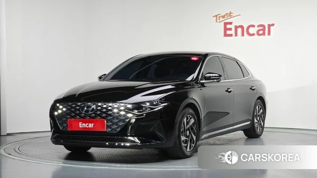 Hyundai The New Grandeur IG Hybrid 2021 Черный из Кореи