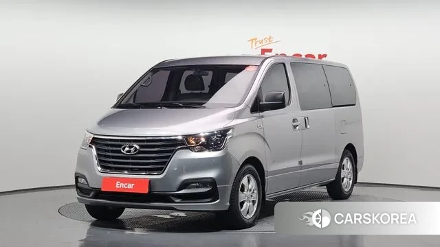 Hyundai The New Grand Starex 2018 Серебристо-серый из Кореи