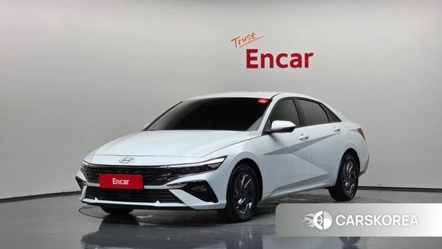 Hyundai The New Avante (CN7) 2025 Белый из Кореи