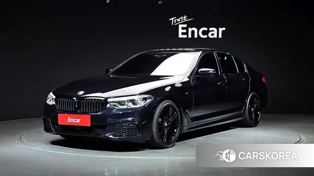 BMW 5 Series (G30) 2019 Синий из Кореи