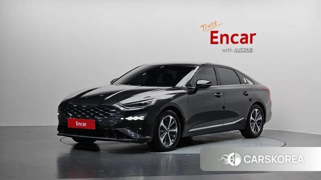 Kia K8 Hybrid 2023 Серый из Кореи