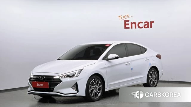 Hyundai The New Avante AD 2019 Белый из Кореи
