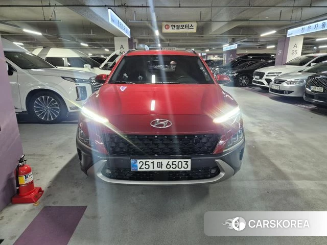 Hyundai The New Kona 2021 Красный из Кореи