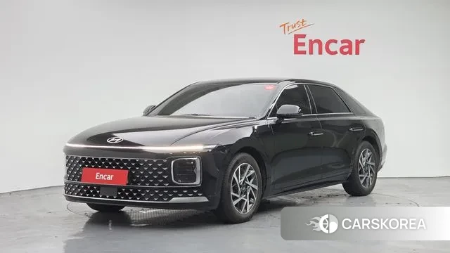 Hyundai Grandeur Hybrid (GN7) 2023 Черный из Кореи