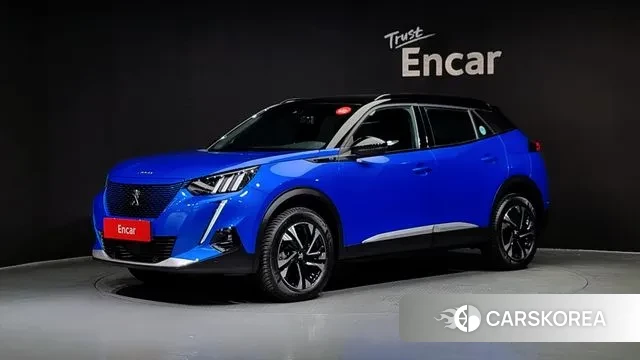 Peugeot e-2008 second generation 2023 Синий из Кореи