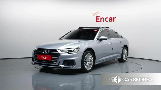 Audi A6 (C8) 2021 Серебряный из Кореи