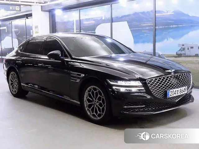 Genesis G80 (RG3) 2021 Черный из Кореи