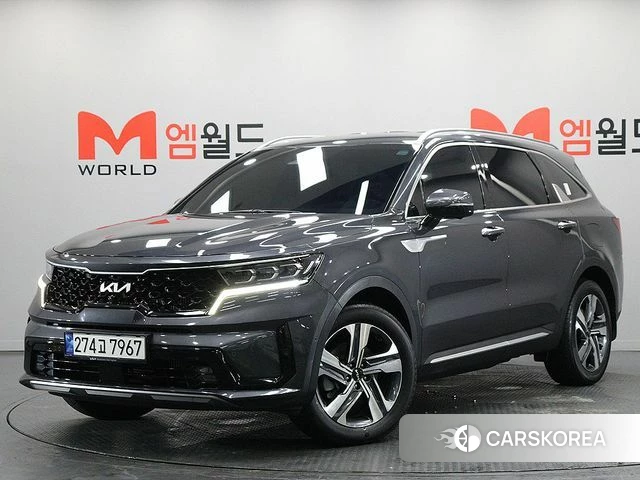 Kia Sorento 4th Generation 2023 Серый из Кореи