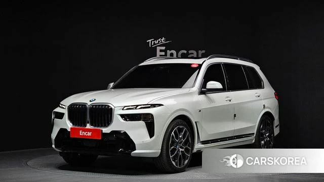 BMW X7 (G07) 2024 Белый из Кореи