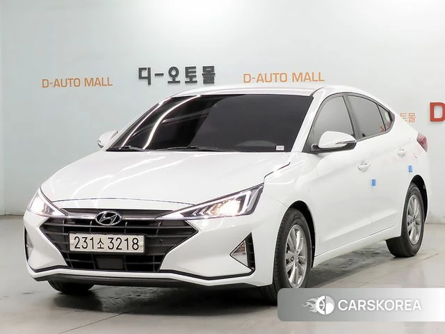 Hyundai The New Avante AD 2019 Белый из Кореи