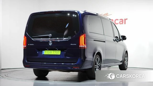 Mercedes-Benz V-Class 2022 Синий из Кореи