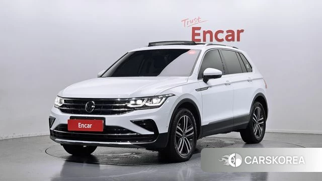 Volkswagen Tiguan second Generation 2023 Белый из Кореи