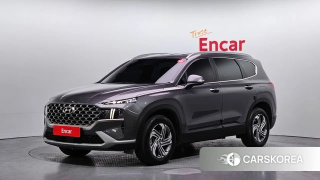 Hyundai The New Santa Fe 2023 Серый из Кореи