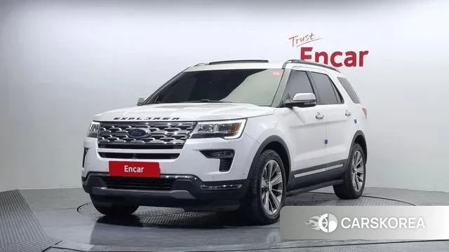 Ford Explorer 2018 Белый из Кореи