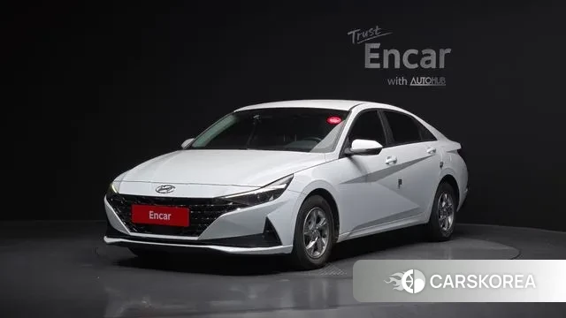 Hyundai Avante (CN7) 2020 Белый из Кореи