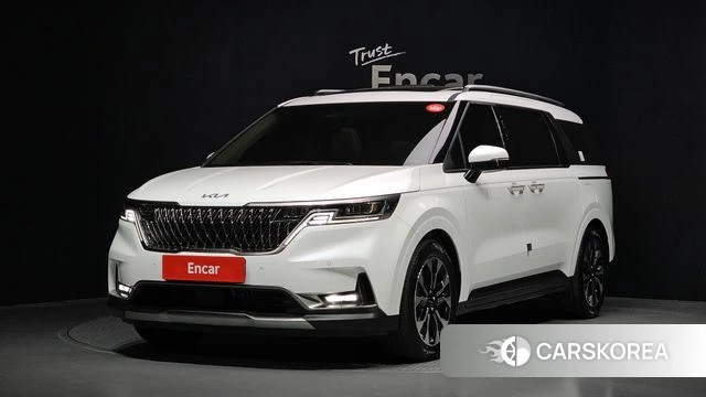 Kia Carnival 4th generation 2022 Белый из Кореи