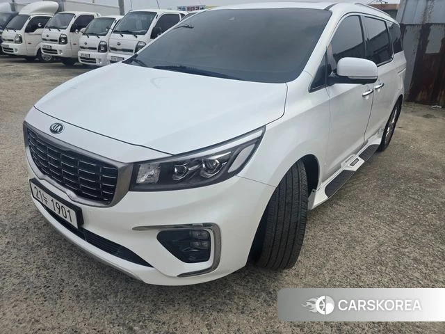 Kia The New Carnival 2019 Белый из Кореи