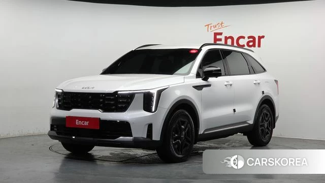 Kia The New Sorento 4th Generation 2023 Белый из Кореи