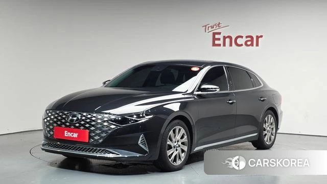 Hyundai The New Grandeur IG Hybrid 2020 Черный из Кореи