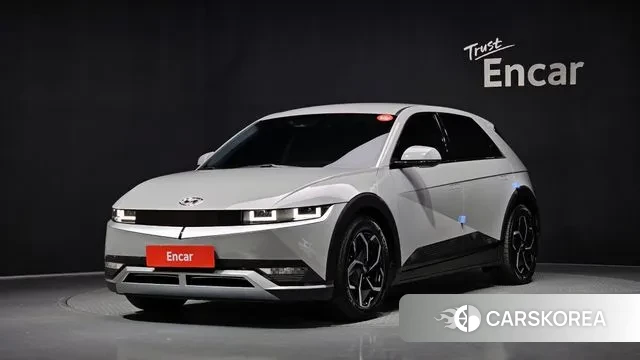 Hyundai Ionic 5 2021 Серебристо-серый из Кореи