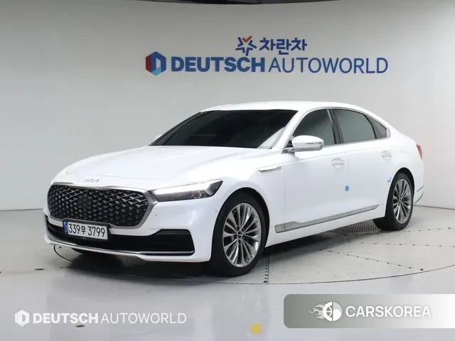 Kia The New K9 2nd generation 2021 Белый из Кореи