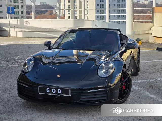 Porsche 911(992) 2021 Черный из Кореи