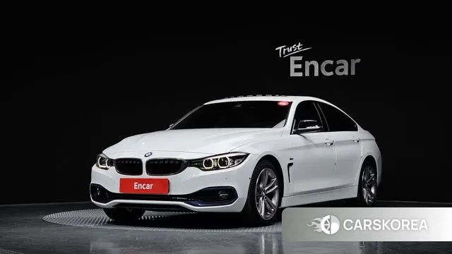 BMW 4 Series (F32) 2018 Белый из Кореи