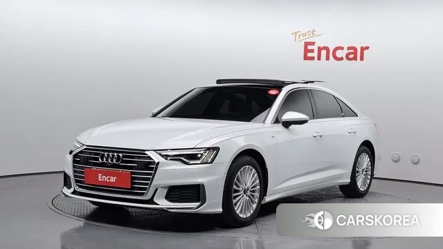 Audi A6 (C8) 2021 Белый из Кореи