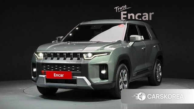 Ssangyong Torres 2023 Светло-зеленый из Кореи