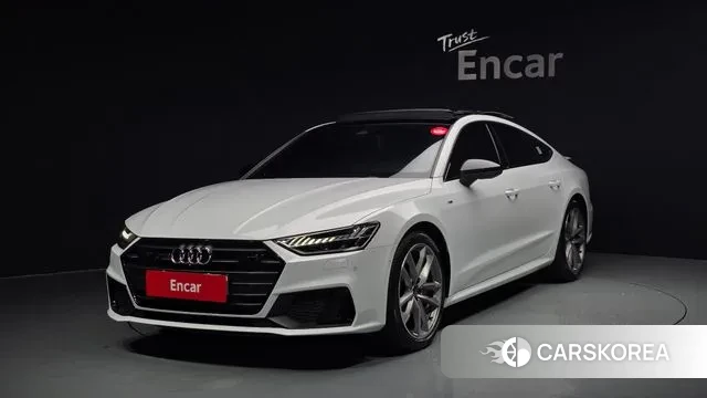 Audi A7 (4K) 2022 Белый из Кореи