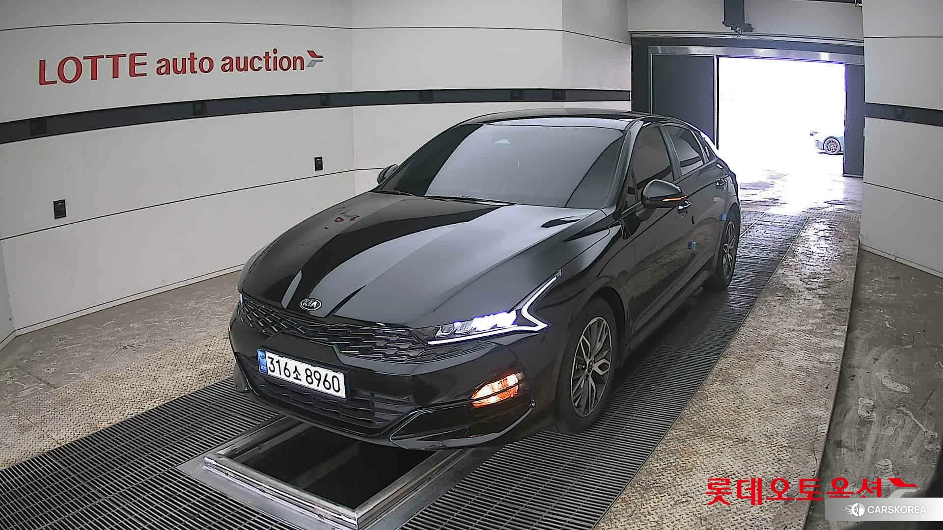 Kia K5 2021 Черный из Кореи