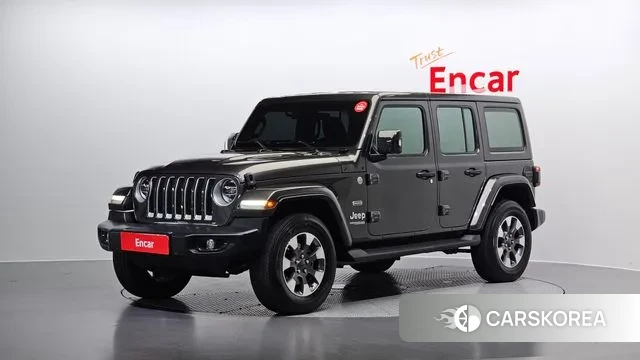 Jeep Wrangler (JL) 2021 Серый из Кореи