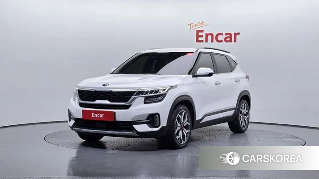 Kia Seltos 2021 Белый из Кореи