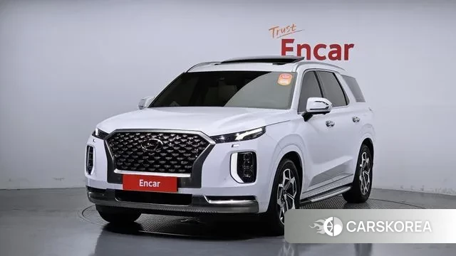 Hyundai Palisade 2022 Белый из Кореи