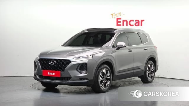 Hyundai Santa Fe TM 2018 Серый из Кореи