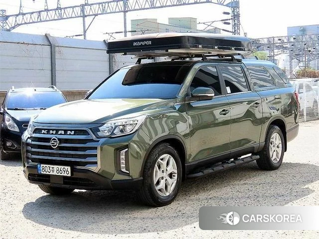Ssangyong The New Rexton Sports Cannes 2023 Светло-зеленый из Кореи