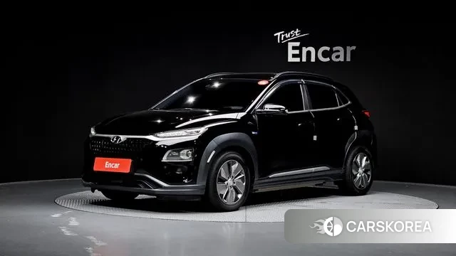 Hyundai Kona Electric 2018 Черный из Кореи