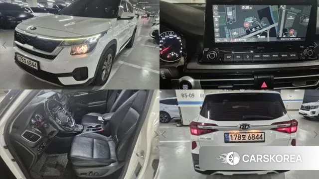 Kia Seltos 2020 Белый из Кореи