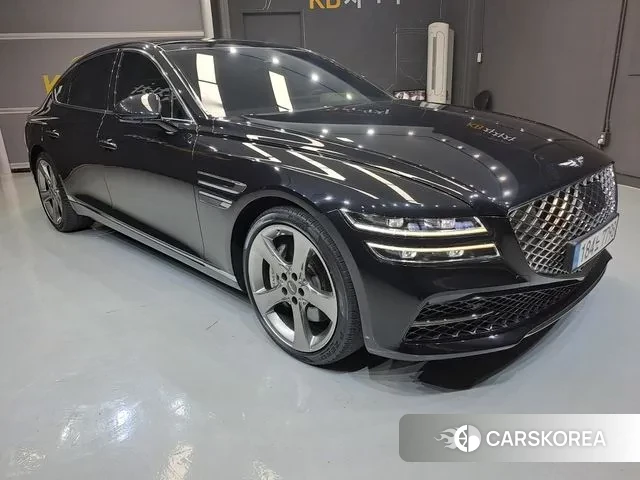 Genesis G80 (RG3) 2021 Черный из Кореи