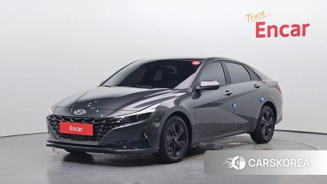 Hyundai Avante (CN7) 2022 Серый из Кореи