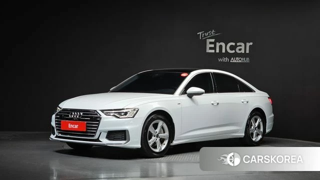Audi A6 (C8) 2021 Белый из Кореи
