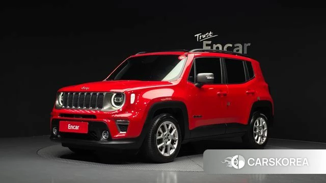 Jeep Renegade 2021 Красный из Кореи
