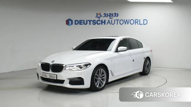 BMW 5 Series (G30) 2019 Белый из Кореи