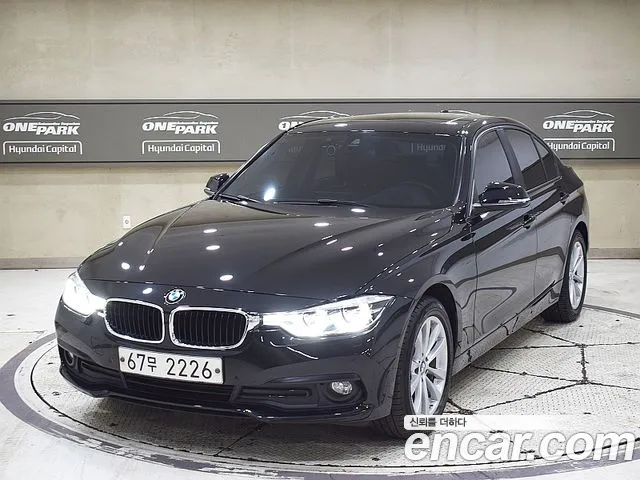 BMW 3 Series (F30) 2018 Черный из Кореи